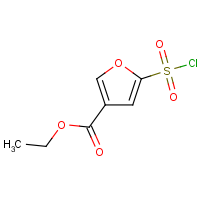 CAS:256373-91-8 | OR346347 | 5-Chlorosulphonyl-furan-3-carboxylic acid ethyl ester