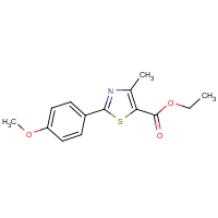CAS: 54032-88-1 | OR346365 | 2-(4-Methoxy-phenyl)-4-methyl-thiazole-5-carboxylic acid ethyl ester