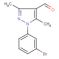 CAS: 294877-38-6 | OR346399 | 1-(3-Bromophenyl)-3,5-dimethyl-1H-pyrazole-4-carboxaldehyde