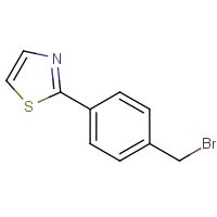 CAS: 1187451-26-8 | OR346504 | 2-(4-Bromomethylphenyl)thiazole