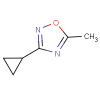 CAS:1165931-63-4 | OR346654 | 3-Cyclopropyl-5-methyl-[1,2,4]oxadiazole