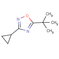 CAS:1165931-70-3 | OR346655 | 5-tert-Butyl-3-cyclopropyl-1,2,4-oxadiazole