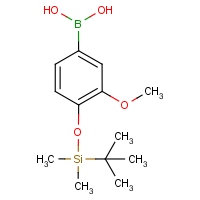 CAS: 957060-93-4 | OR3485 | 4-{[(tert-Butyl)dimethylsilyl]oxy}-3-methoxybenzeneboronic acid