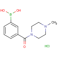 CAS: 957060-92-3 | OR3486 | 3-[(4-Methylpiperazin-1-yl)carbonyl]benzeneboronic acid hydrochloride