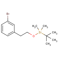 CAS:249937-07-3 | OR3495 | 1-Bromo-3-[2-(tert-butyldimethylsilyloxy)ethyl]benzene