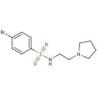 CAS: 209968-27-4 | OR350068 | 4-Bromo-N-(2-(pyrrolidin-1-yl)ethyl)benzenesulfonamide