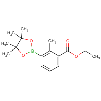 CAS: 1198615-87-0 | OR350167 | Ethyl 2-methyl-3-(4,4,5,5-tetramethyl-1,3,2-dioxaborolan-2-yl)benzoate