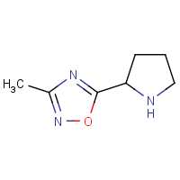 CAS: 915921-82-3 | OR350242 | 3-Methyl-5-(pyrrolidin-2-yl)-1,2,4-oxadiazole