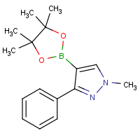 CAS: 1002334-06-6 | OR350250 | 1-Methyl-3-phenyl-4-(4,4,5,5-tetramethyl-1,3,2-dioxaborolan-2-yl)-1H-pyrazole