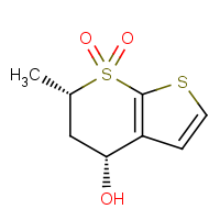 CAS: 147128-77-6 | OR350339 | (4R,6S)-6-Methyl-7,7-dioxo-5,6-dihydro-4H-thieno[2,3-b]thiopyran-4-ol