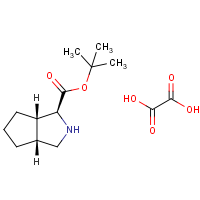 CAS: 907606-68-2 | OR350352 | (1S,3aR,6aS)-tert-Butyl octahydrocyclopenta[c]pyrrole-1-carboxylate oxalate