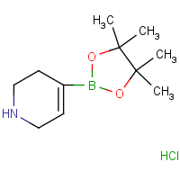 CAS: 1121057-75-7 | OR350394 | 4-(4,4,5,5-Tetramethyl-1,3,2-dioxaborolan-2-yl)-1,2,3,6-tetrahydropyridine hydrochloride