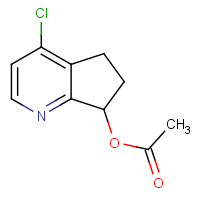 CAS: 945666-87-5 | OR350449 | 4-Chloro-6,7-dihydro-5H-cyclopenta[b]pyridin-7-yl acetate