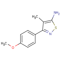 CAS: 1050392-29-4 | OR350505 | 3-(4-Methoxyphenyl)-4-methylisothiazol-5-amine