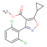 CAS: 946426-88-6 | OR350514 | Methyl 5-cyclopropyl-3-(2,6-dichlorophenyl)isoxazole-4-carboxylate