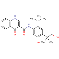 CAS:1246213-23-9 | OR350519 | N-(2-(tert-Butyl)-5-hydroxy-4-(1-hydroxy-2-methylpropan-2-yl)phenyl)-4-oxo-1,4-dihydroquinoline-3-carboxamide