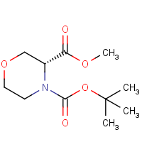 CAS: 885321-46-0 | OR350533 | (R)-4-tert-Butyl 3-methyl morpholine-3,4-dicarboxylate