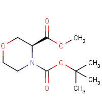 CAS: 215917-98-9 | OR350537 | (S)-4-tert-Butyl 3-methyl morpholine-3,4-dicarboxylate