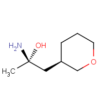 CAS: 1093869-16-9 | OR350541 | (S)-2-Amino-1-((R)-tetrahydro-2H-pyran-3-yl)propan-2-ol