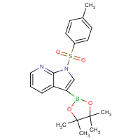 CAS:866545-91-7 | OR350552 | 3-(4,4,5,5-Tetramethyl-1,3,2-dioxaborolan-2-yl)-1-tosyl-1H-pyrrolo[2,3-b]pyridine