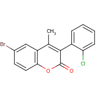 CAS:263365-09-9 | OR351069 | 6-Bromo-3-(2?-chlorophenyl)-4-methylcoumarin