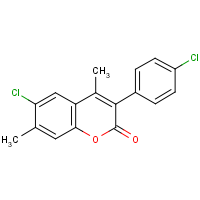 CAS:262591-04-8 | OR351083 | 6-Chloro-3-(4?-chlorophenyl)-4,7-dimethylcoumarin