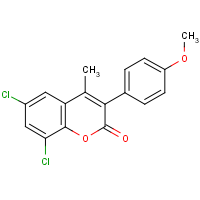 CAS:262591-12-8 | OR351101 | 6,8-Dichloro-3-(4?-methoxyphenyl)-4-methylcoumarin