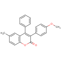 CAS:263365-07-7 | OR351132 | 6-Methyl-3-(4?-methoxyphenyl)-4-phenylcoumarin