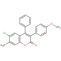 CAS:263364-82-5 | OR351142 | 6-Chloro-3-(4?-methoxyphenyl)-7-methyl-4-phenylcoumarin