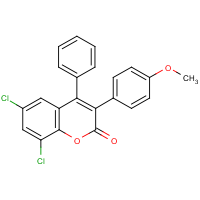 CAS:263364-87-0 | OR351143 | 6,8-Dichloro-3-(4?-methoxyphenyl)-4-phenylcoumarin