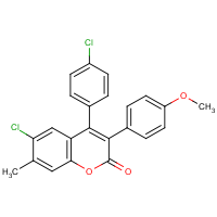 CAS:263364-80-3 | OR351148 | 6-Chloro-4-(4?-chlorophenyl)-3-(4?-methoxyphenyl)-7-methylcoumarin