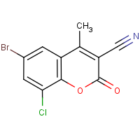 CAS: 331821-04-6 | OR351151 | 6-Bromo-8-chloro-3-cyano-4-methylcoumarin
