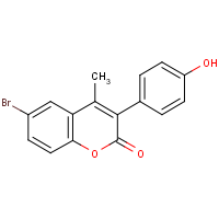 CAS:331821-21-7 | OR351169 | 6-Bromo-3-(4’-hydroxyphenyl)-4-methylcoumarin