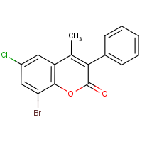 CAS: 332104-25-3 | OR351173 | 8-Bromo-6-chloro-4-methyl-3-phenylcoumarin