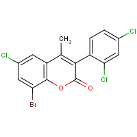 CAS: 332104-21-9 | OR351193 | 8-Bromo-6-chloro-3-(2?,4?-dichlorophenyl)-4-methylcoumarin