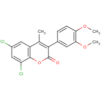 CAS:720673-60-9 | OR351208 | 6,8-Dichloro-3-(3?,4?-dimethoxyphenyl)-4-methylcoumarin