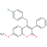 CAS:720672-86-6 | OR351231 | 4(4?-Chlorobenzyl)-7-methoxy-3-phenylcoumarin