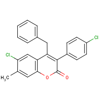 CAS:720673-40-5 | OR351232 | 4-Benzyl-6-chloro-3-(4'-chlorophenyl)-7-methylcoumarin