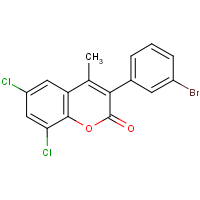CAS:720674-38-4 | OR351272 | 3-(3?-Bromophenyl)-6,8-dichloro-4-methylcoumarin