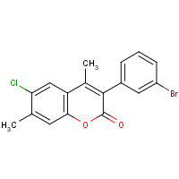 CAS:720673-84-7 | OR351273 | 3-(3?-Bromophenyl)-6-chloro-4,7-dimethylcoumarin
