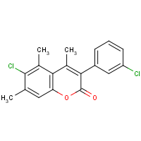CAS:720673-69-8 | OR351277 | 6-Chloro-3-(3?-chlorophenyl)-4,5,7-trimethylcoumarin