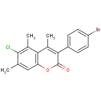 CAS:720674-93-1 | OR351278 | 3-(4?-Bromophenyl)-6-chloro-4,5,7-trimethylcoumarin