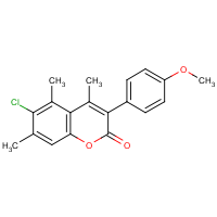 CAS: 720674-04-4 | OR351279 | 6-Chloro-3-(4’-methoxyphenyl)-4,5,7-trimethylcoumarin