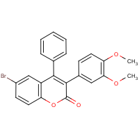 CAS:720675-03-6 | OR351307 | 6-Bromo-3-(3?,4?-dimethoxyphenyl)-4-phenylcoumarin