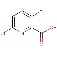 CAS: 929000-66-8 | OR3520 | 3-Bromo-6-chloropyridine-2-carboxylic acid