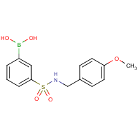 CAS: 913836-05-2 | OR3592 | 3-[(4-Methoxybenzyl)sulphamoyl]benzeneboronic acid