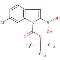 CAS:352359-22-9 | OR3597 | 6-Chloroindole-2-boronic acid, N-BOC protected