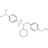 CAS: 913836-13-2 | OR360059 | 4-(N-Cyclohexyl-N-(4-methoxybenzyl)sulfamoyl)phenylboronic acid