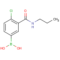 CAS: 871332-93-3 | OR360061 | 4-Chloro-3-(n-propylaminocarbonyl)phenylboronic acid