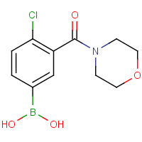 CAS: 871332-71-7 | OR360063 | 4-Chloro-3-(N-morpholinecarbonyl)phenylboronic acid